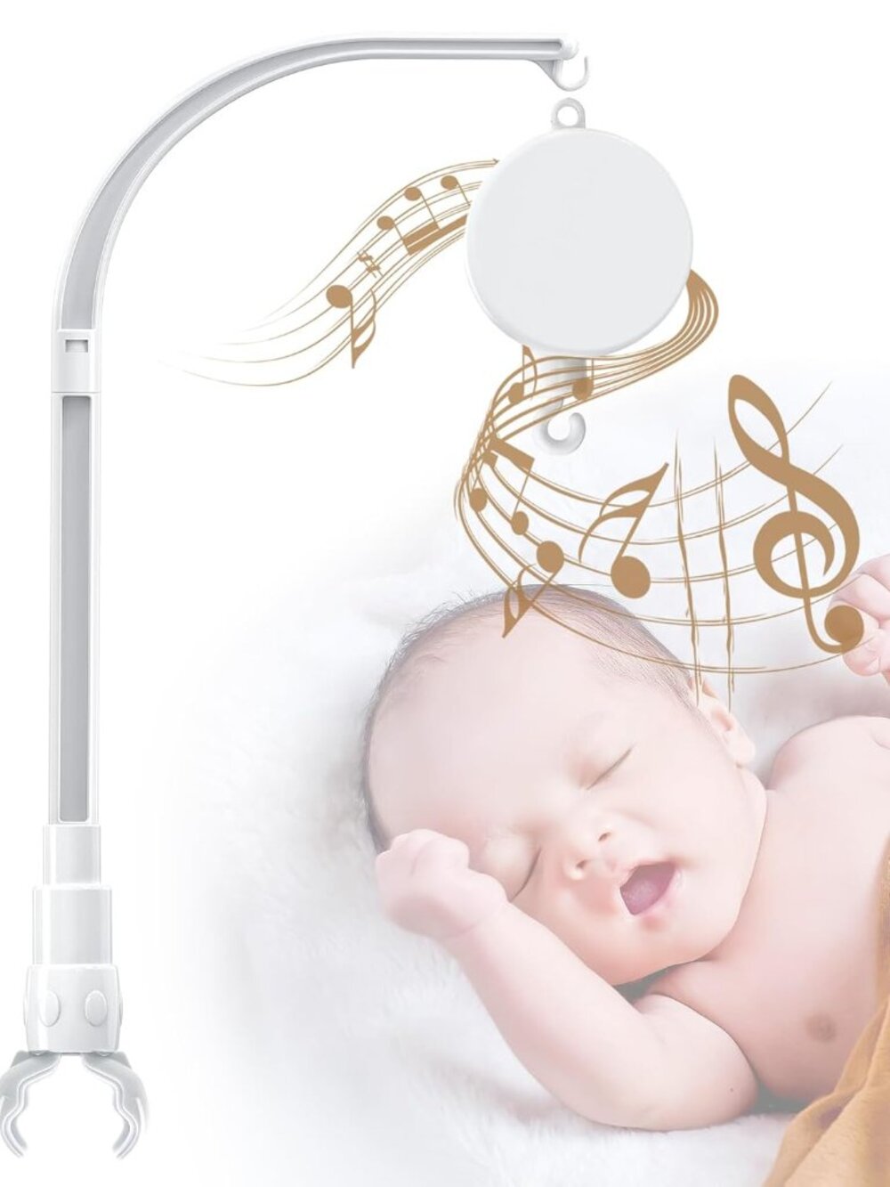 23 inches DIY Baby Crib Mobile Arm,Mobile arm for Crib,Nursery Mobile arm,Baby M